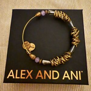 ⭐️ Alex and Ani: Gold and Lavender Bracelet
